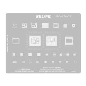 Pochoir en Acier pour CPU RELIFE RL-044 SAM15