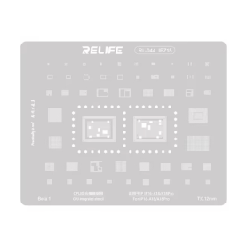 Plaque de Rebillage IC iPhone 16/16Plus - RL-044 IPM18 | Optimisez vos Réparations