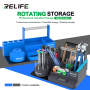 RELIFE RL-001H Rotatable Multifunctional Repair Storage Grey 26x13.5x8 - Optimal Organization & Flexibility