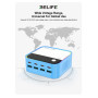 RELIFE Q2 120W 8-Port GaN Charger - Fast & Efficient Charging in Sleek Blue Design