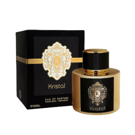 Eau de Parfum Fragrance World Kristal 100ml - Parfum Unisex Élégant et Raffiné