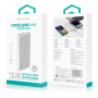 Power Bank 10000 mAh Devia Kintone V3 Blanc - Charge Rapide et Fiable pour Vos Appareils