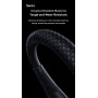 Benks 66W PowerWeave 1M Type-C Cable - Fast Charging & Durable - Black