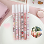 Erasable Ink Pen 0.5mm 10-Pack Pink Bunny - Smooth & Stylish Writing