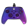 Xbox Series X/S & PC PDP Wired Controller - REMATCH 049-023-PF - Stylish Purple Fade Gaming Accessory