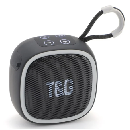 Mini Haut-Parleur Bluetooth TG659 Noir - Son Puissant et Design Élégant