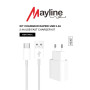 Kit Chargeur Rapide USB Type-C 1M Mayline - Performance Éclair pour Vos Appareils