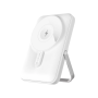 Devia Extreme Speed Series 10000 mAh Magnetic Power Bank with Stand 22.5W White - Fast Charging Portable Power Solution