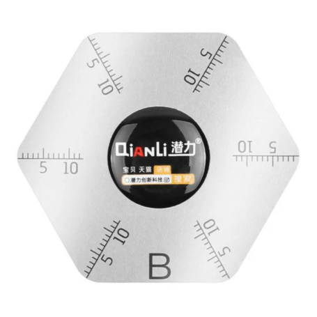 Outil d'Ouverture Polyvalent en Acier Inoxydable Hexagone Qianli - Efficacité et Durabilité pour Vos Réparations