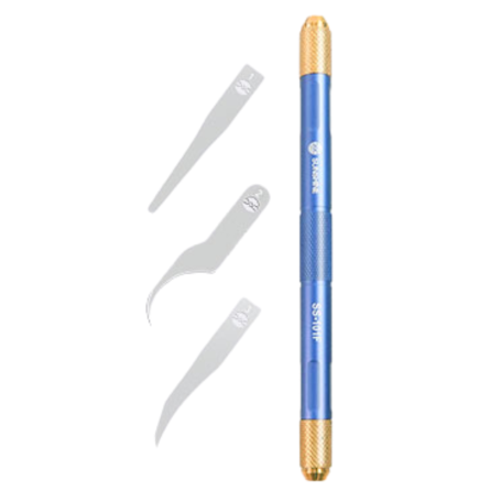 Paquet de 3 Lames SUNSHINE SS-101F avec Bras Spécial pour Circuits - Performances Optimales