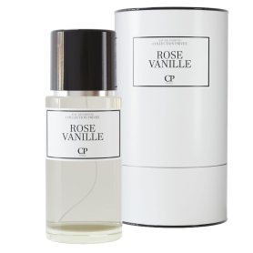 Eau de Parfum Code Privé Paris 50ml - Rose Vanille - Parfum de Luxe en Ligne