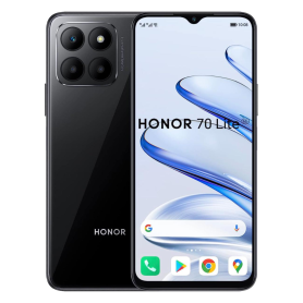 Achetez Honor 70 Lite 5G 128 Go Noir – Nouveau Smartphone Puissant et Élégant