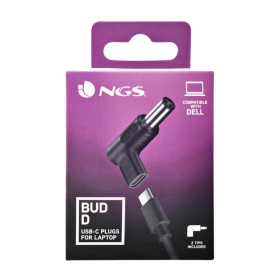 Connecteurs Type-C Dell - Pack de 2 Adaptateurs NGS BUD-D pour Ordinateurs Portables